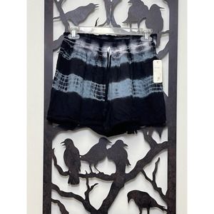 NWT Japna Loose Tie-Dye Elastic Waist Shorts Large